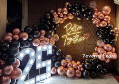 25th Anniversary decoration