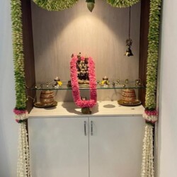 house warming flower decoration