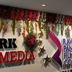 Office inaguration flower decoration