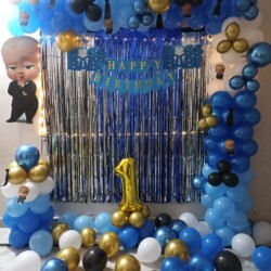 Birthday balloon decoration