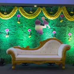 Baby shower flower decoration