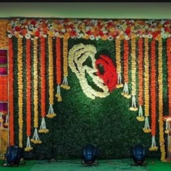 Baby shower flower decoration