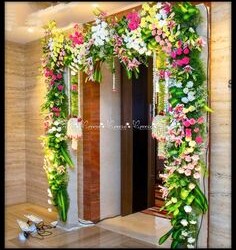 House warming flower decoration