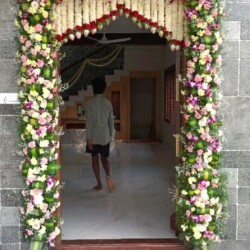 House warming door decoration