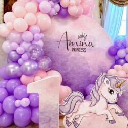 Birthday balloon decoration