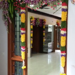 House warming door decoration