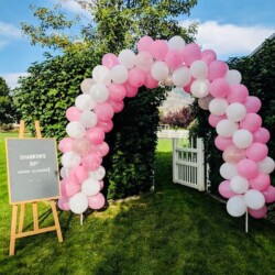 Birthday balloon decoration