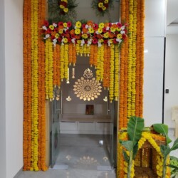 oplus_32 House warming flower decoration