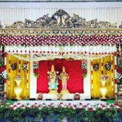 Wedding stage decoration