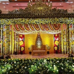 Wedding stage decoration
