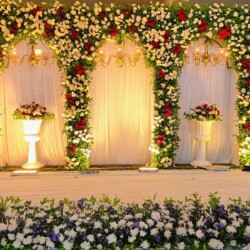 Wedding stage decoration