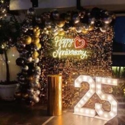 25th Anniversary decoration