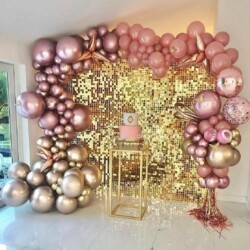 Birthday balloon decoration