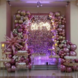 birthday balloon decoration