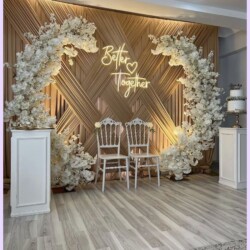 Anniversary backdrop