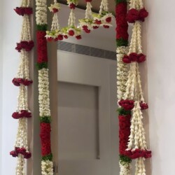 House warming flower decoration